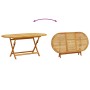 Garden dining set 7 pieces solid acacia wood and textilene by , Garden sets - Ref: Foro24-3279270, Price: 562,30 €, Discount: %