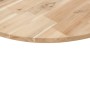 Tablero de mesa redondo madera maciza de acacia Ø90x2 cm de , Tableros para mesas - Ref: Foro24-4008687, Precio: 94,10 €, Des...