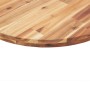 Solid acacia wood round table top Ø80x2 cm by , Table tops - Ref: Foro24-4008698, Price: 83,66 €, Discount: %