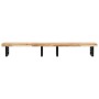 Wall-mounted sink shelf made of steel and solid acacia wood by , bathroom vanities - Ref: Foro24-3302709, Price: 165,26 €, Di...