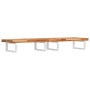 Wall-mounted sink shelf made of steel and solid acacia wood by , bathroom vanities - Ref: Foro24-3302756, Price: 169,51 €, Di...