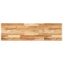 Estante de lavabo de pared acero y madera maciza de acacia de , Tocadores de baño - Ref: Foro24-3302756, Precio: 169,51 €, De...