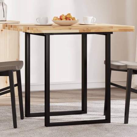 Tablero de mesa cuadrado madera maciza acacia 80x80x4 cm de , Tableros para mesas - Ref: Foro24-4008716, Precio: 124,59 €, De...