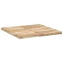 Solid acacia wood square table top 80x80x4 cm by , Table tops - Ref: Foro24-4008716, Price: 124,99 €, Discount: %