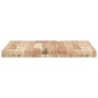 Solid acacia wood square table top 60x60x4 cm by , Table tops - Ref: Foro24-4008714, Price: 67,32 €, Discount: %