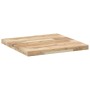 Solid acacia wood square table top 60x60x4 cm by , Table tops - Ref: Foro24-4008714, Price: 67,32 €, Discount: %