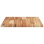 Rectangular solid acacia wood table top 80x50x2 cm by , Table tops - Ref: Foro24-4008819, Price: 59,48 €, Discount: %