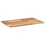 Rectangular solid acacia wood table top 80x50x2 cm by , Table tops - Ref: Foro24-4008819, Price: 59,48 €, Discount: %