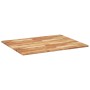 Tablero de mesa rectangular madera maciza de acacia 100x80x2 cm de , Tableros para mesas - Ref: Foro24-4008831, Precio: 102,8...