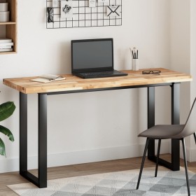 Rectangular solid acacia wood table top 160x50x4 cm by , Table tops - Ref: Foro24-4008789, Price: 145,77 €, Discount: %