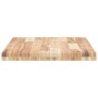 Tablero de mesa rectangular madera maciza acacia 160x50x4 cm de , Tableros para mesas - Ref: Foro24-4008789, Precio: 145,73 €...