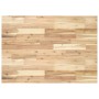 Tablero de mesa rectangular madera maciza acacia 80x70x4 cm de , Tableros para mesas - Ref: Foro24-4008794, Precio: 103,42 €,...