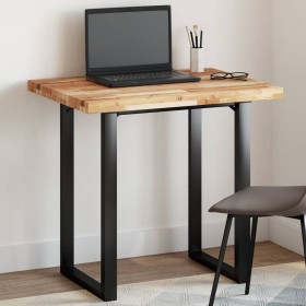 Rectangular solid acacia wood table top 100x60x4 cm by , Table tops - Ref: Foro24-4008859, Price: 117,18 €, Discount: %