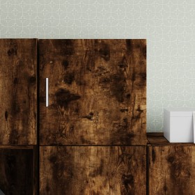 Engineered smoked oak wood wall cabinet 40x42.5x40 cm by , Sideboards - Ref: Foro24-846100, Price: 41,66 €, Discount: %