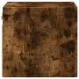 Armario de pared madera ingeniería roble ahumado 40x42,5x40 cm de , Aparadores - Ref: Foro24-846100, Precio: 39,89 €, Descuen...