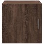 Engineered wood brown oak wall cabinet 40x42.5x40 cm by , Sideboards - Ref: Foro24-846102, Price: 42,99 €, Discount: %