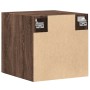 Engineered wood brown oak wall cabinet 40x42.5x40 cm by , Sideboards - Ref: Foro24-846102, Price: 42,99 €, Discount: %