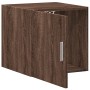 Engineered wood brown oak wall cabinet 40x42.5x40 cm by , Sideboards - Ref: Foro24-846102, Price: 42,99 €, Discount: %