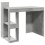 Engineered wood gray concrete desk 103.5x56.5x94 cm by , Desks - Ref: Foro24-847978, Price: 92,83 €, Discount: %