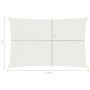 Toldo de vela blanco HDPE 160 g/m² 3x4,5 m de vidaXL, Sombrillas - Ref: Foro24-311238, Precio: 42,27 €, Descuento: %