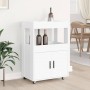 Carrito de bar madera de ingeniería blanco 60x39,5x89 cm de , Aparadores - Ref: Foro24-848269, Precio: 119,68 €, Descuento: %