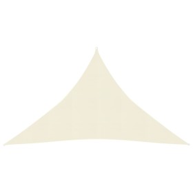 Cream HDPE sail awning 160 g/m² 3x3x4.2 m by vidaXL, Umbrellas - Ref: Foro24-311199, Price: 26,99 €, Discount: %