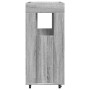 Barwagen aus Sonoma-Engineering-Holz in Grau, 60x39,5x89 cm. von , Sideboards - Ref: Foro24-848274, Preis: 107,68 €, Rabatt: %