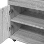 Barwagen aus Sonoma-Engineering-Holz in Grau, 60x39,5x89 cm. von , Sideboards - Ref: Foro24-848274, Preis: 107,68 €, Rabatt: %