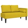 Sofá diván con cojines terciopelo amarillo de , Divanes - Ref: Foro24-4007577, Precio: 169,94 €, Descuento: %