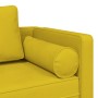 Sofá diván con cojines terciopelo amarillo de , Divanes - Ref: Foro24-4007577, Precio: 169,94 €, Descuento: %