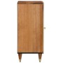 Solid mango wood auxiliary cabinet 40x33x75 cm by , CD and DVD storage - Ref: Foro24-358308, Price: 86,99 €, Discount: %