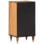 Solid mango wood auxiliary cabinet 40x33x75 cm by , CD and DVD storage - Ref: Foro24-358308, Price: 86,99 €, Discount: %