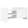 Mueble de TV madera de ingeniería blanco 80x35x40 cm de , Muebles TV - Ref: Foro24-848367, Precio: 62,57 €, Descuento: %