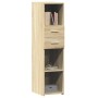 Aparador alto madera de ingeniería roble Sonoma 30x42,5x124 cm de , Aparadores - Ref: Foro24-846154, Precio: 80,53 €, Descuen...