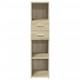 Aparador alto madera de ingeniería roble Sonoma 30x42,5x124 cm de , Aparadores - Ref: Foro24-846154, Precio: 80,53 €, Descuen...