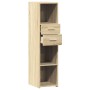 Aparador alto madera de ingeniería roble Sonoma 30x42,5x124 cm de , Aparadores - Ref: Foro24-846154, Precio: 80,53 €, Descuen...