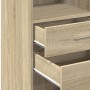 Aparador alto madera de ingeniería roble Sonoma 30x42,5x124 cm de , Aparadores - Ref: Foro24-846154, Precio: 80,53 €, Descuen...