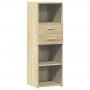 Hoher Schrank aus Sonoma-Eichen-Ingenieurholz 40x42,5x124 cm. von , Sideboards - Ref: Foro24-846161, Preis: 96,12 €, Rabatt: %