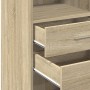 Hoher Schrank aus Sonoma-Eichen-Ingenieurholz 40x42,5x124 cm. von , Sideboards - Ref: Foro24-846161, Preis: 96,12 €, Rabatt: %