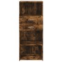 Aparador alto madera de ingeniería roble ahumado 50x42,5x124 cm de , Aparadores - Ref: Foro24-846177, Precio: 93,94 €, Descue...