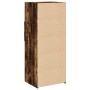 Aparador alto madera de ingeniería roble ahumado 50x42,5x124 cm de , Aparadores - Ref: Foro24-846177, Precio: 107,99 €, Descu...