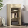 Aparador de madera de ingeniería roble Sonoma 50x42,5x93 cm de , Aparadores - Ref: Foro24-846329, Precio: 78,35 €, Descuento: %