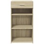 Aparador de madera de ingeniería roble Sonoma 50x42,5x93 cm de , Aparadores - Ref: Foro24-846329, Precio: 78,35 €, Descuento: %