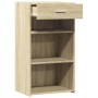 Aparador de madera de ingeniería roble Sonoma 50x42,5x93 cm de , Aparadores - Ref: Foro24-846329, Precio: 78,35 €, Descuento: %