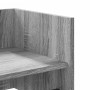 Engineered wood gray Sonoma wall shelf 70.5x35x30.5 cm by , Shelves and shelves - Ref: Foro24-848456, Price: 36,71 €, Discoun...