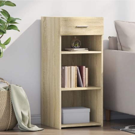 Aparador de madera de ingeniería roble Sonoma 40x42,5x93 cm de , Aparadores - Ref: Foro24-846315, Precio: 70,87 €, Descuento: %