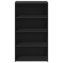 Tall black engineered wood sideboard 70x41x124 cm by , Sideboards - Ref: Foro24-846405, Price: 92,90 €, Discount: %