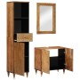 Conjunto de muebles de baño 3 piezas madera maciza de mango de , Muebles de baño - Ref: Foro24-3206322, Precio: 315,99 €, Des...