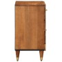 Mesita de noche madera maciza de mango 50x33x60 cm de , Mesitas de noche - Ref: Foro24-358292, Precio: 83,74 €, Descuento: %