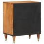 Mesita de noche madera maciza de mango 50x33x60 cm de , Mesitas de noche - Ref: Foro24-358292, Precio: 83,74 €, Descuento: %